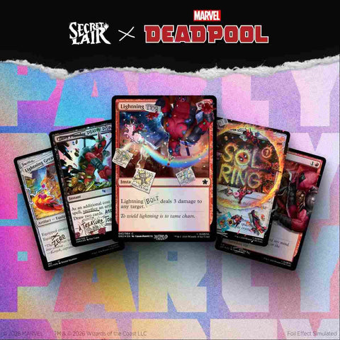 Secret Lair x Marvel's Deadpool: I Fixed It (You're Welcome) Pool Party Foil Edition