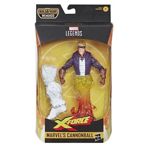 Marvel Legends Series CANNONBALL 6" Figure Wendigo BAF X-Men X-Force New Mutants