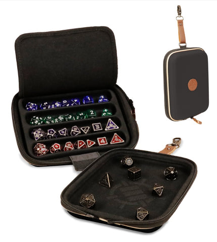 AP ENHANCE DICE CASE AND TRAY: DESIGNER EDITION - BLACK