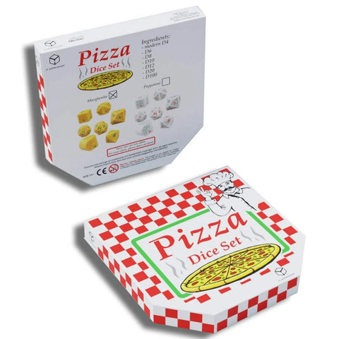 Pizza Margherita Dice Set