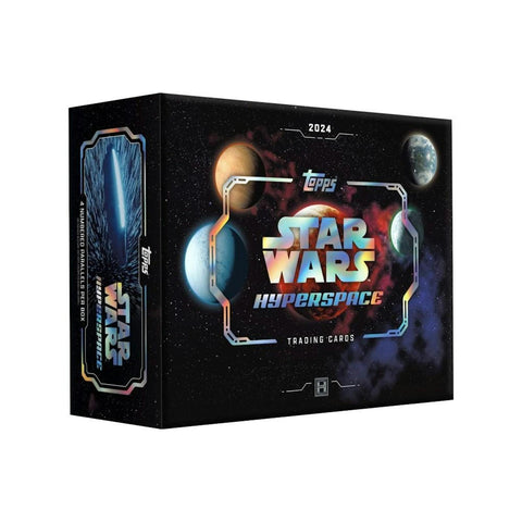 2024 TOPPS STAR WARS HYPERSPACE HOBBY BOX FACTORY SEALED (8 PACKS PER BOX)