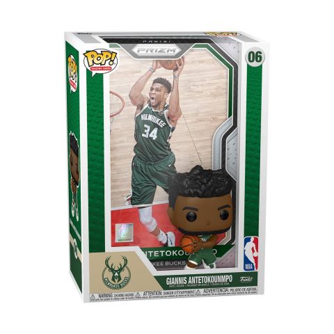 NBA Trading Cards: Giannis Antetokounmpo Pop! Vinyl Figure