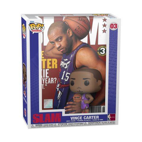 NBA Stars Cover Slam Vince Carter Pop! Vinyl Figure