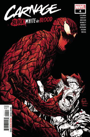 CARNAGE BLACK WHITE AND BLOOD #4 (OF 4)