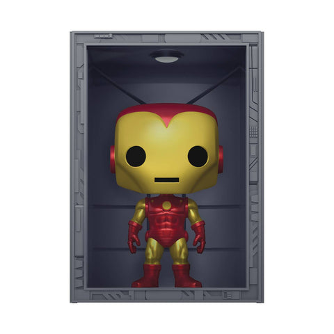 POP DELUXE MARVEL HALL OF ARMOR IRON MAN MDL4 PX VIN FIG (C:
