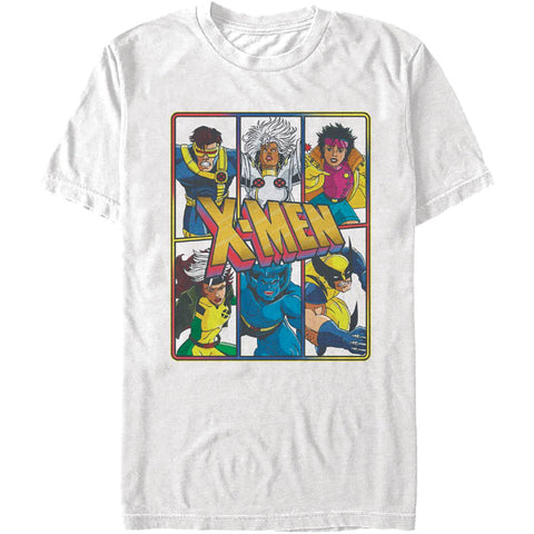 MARVEL HEROES 90S X-MEN CAST T/S SM (C: 1-1-2)