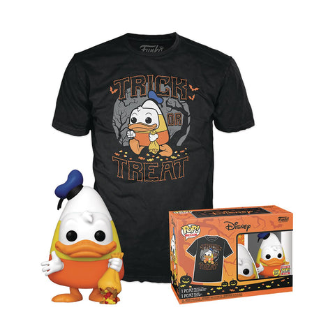 FUNKO POP & TEE DISNEY HALLOWEEN DONALD GW T/S L (C: 1-1-2)
