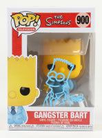 Tone Rodriguez Signed "The Simpsons" #900 Gangster Bart Funko Pop! Vinyl Figure With Hand Drawn Sketch
