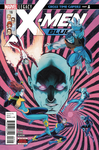 X-MEN BLUE #16 LEG (2017)
